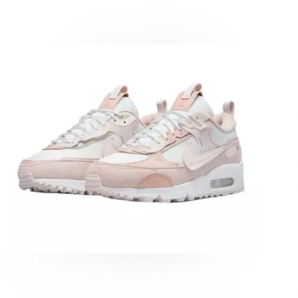 Nike Air Max 90 Futura In White/Pink Oxford/Barely Rose Women’s Size 11.5